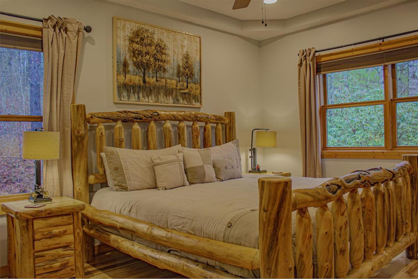 Serene Mountain And Sunset Views 3Bd Cabin Франклин Екстериор снимка